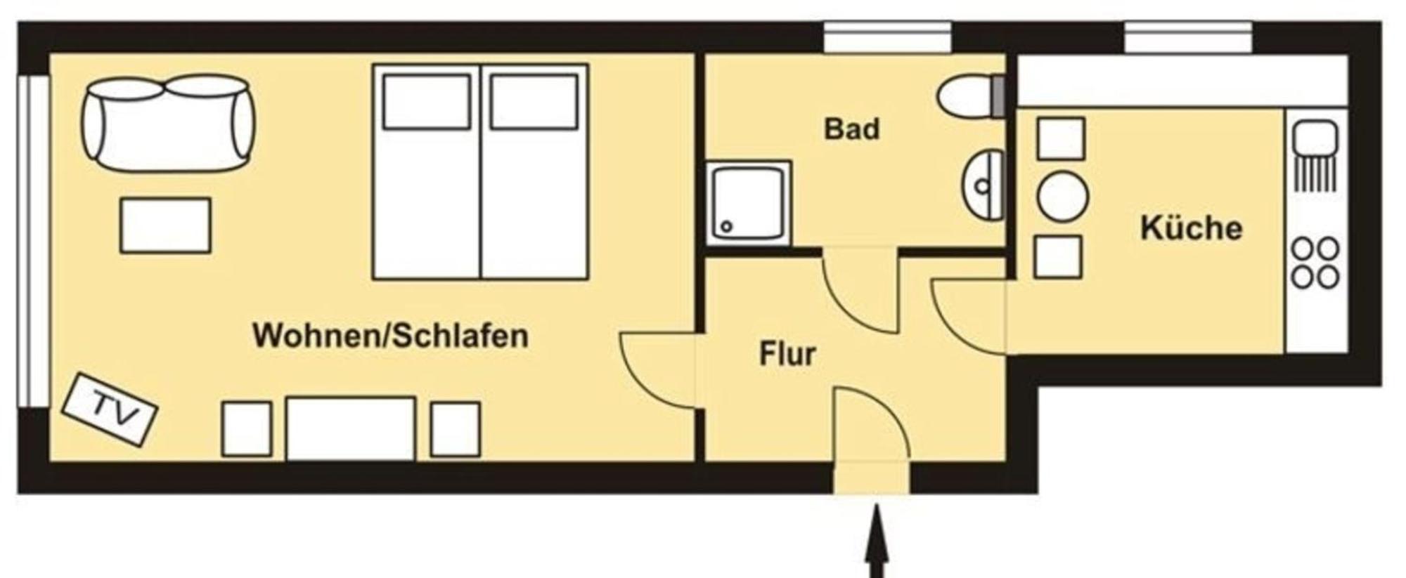 Haus Seepferdchen Am Meer Appartement 2 蒂门多弗施特兰德 外观 照片